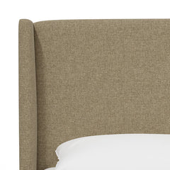 Gramercy Textured Linen Headboard - Linen, Queen
