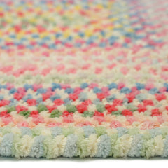 Garden Stripe Reversible Braided Cotton Rug - Multi, 7' x 9'