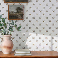 Floral Traditional Wallpaper - Multi, Roll
