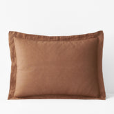 Premium Breathable Relaxed Linen Sham - Clay, King
