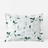 Botanic Meadow Premium Smooth Wrinkle-Free Sateen Sham - Evergreen, Standard