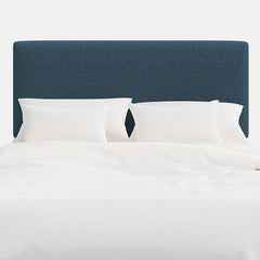 Tribeca Textured Linen Headboard - Navy, King