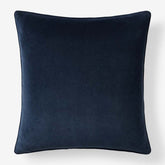 Velvet Decorative Square Pillow Cover - Indigo, 24 in. x 24 in.