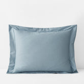 Classic Smooth Wrinkle-Free Sateen Sham - Blue Shale, King