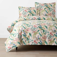 Peacock Classic Smooth Sateen Duvet Cover - Blush, King/Cal. King