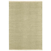 Herringbone Handwoven Cotton Rug - Sage, 2' x 3'