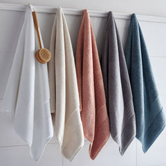 Mirage Aegean Cotton Bath Towel - Ecru