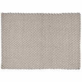 Two-Tone Handwoven Rope Doormat - Gray/Ivory, 2' x 3'