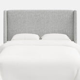 Gramercy Textured Linen Headboard - Pumice, Cal King