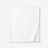 Classic Smooth Rayon Made From Bamboo Sateen Flat Bed Sheet - White, Full