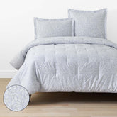 Whispering Petal Classic Smooth Sateen Comforter - Lilac, Full/Queen