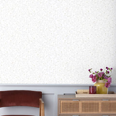 Ava Removable Wallpaper - Ditsy Floral Natural, Panel
