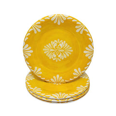 Paloma Salad Plates, Set of 4 - Yellow
