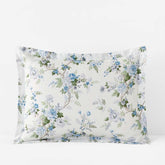 Manor Floral Premium Smooth Sateen Reversible Sham - Blue, King