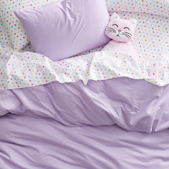 T-Shirt Soft Jersey Knit Pillowcase Set - White, Standard