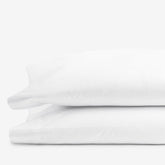 Classic Smooth Rayon Made From Bamboo Sateen Pillowcase Set - White, Standard