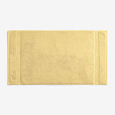 Turkish Cotton Bath Mat - Pale Yellow, 20 in. x 36 in.