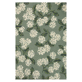 Joie Wool Rug - Hydrangea Sage, 3' 6" x 5' 6"