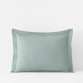 Classic Ultra-Cozy Cotton Velvet Flannel Sham - Seafoam, King