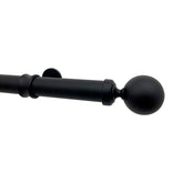Sphere Finial and 1.5" diameter Rod Set - Fossil, 132"