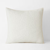 Voile Sham - Ivory, Euro