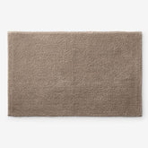 Plush Spa Solid Bath Rug - Mocha, 21 in. x 34 in.