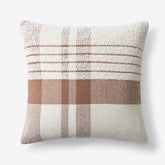 Textured Boucle Decorative Square Pillow Cover - Clay, 20 in. x 20 in.