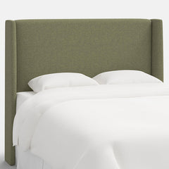 Gramercy Textured Linen Headboard - Laurel, Full