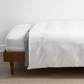 Organic Cotton Sateen Comforter Protector - Twin/Twin XL