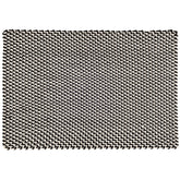 Two-Tone Handwoven Rope Doormat - Black/Ivory, 2' x 3'