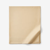 Premium Smooth Supima® Cotton Wrinkle-Free Sateen Flat Bed Sheet - Yellow, King/Cal. King