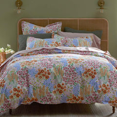 Garden Jubilee Classic Cool Cotton Percale Comforter - Multi, King/Cal. King
