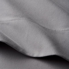 Luxe Ultra-Cozy Cotton Velvet Flannel Flat Bed Sheet White, Queen