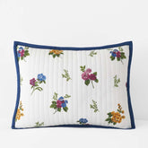 Alden Floral Reversible Quilted Sham - Ivory, Standard
