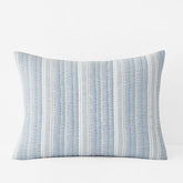 Stripe Quilted Sham - Balanced Stripe, King