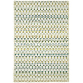 Poppy Handwoven Wool Rug - Moss, 8' x 10'