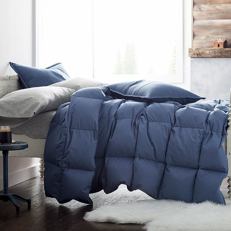 Quilted Sham - Smoke Blue, Standard