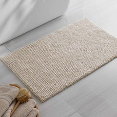 Thin Stripe Bath Rug - Jute, 21 in. x 34 in.