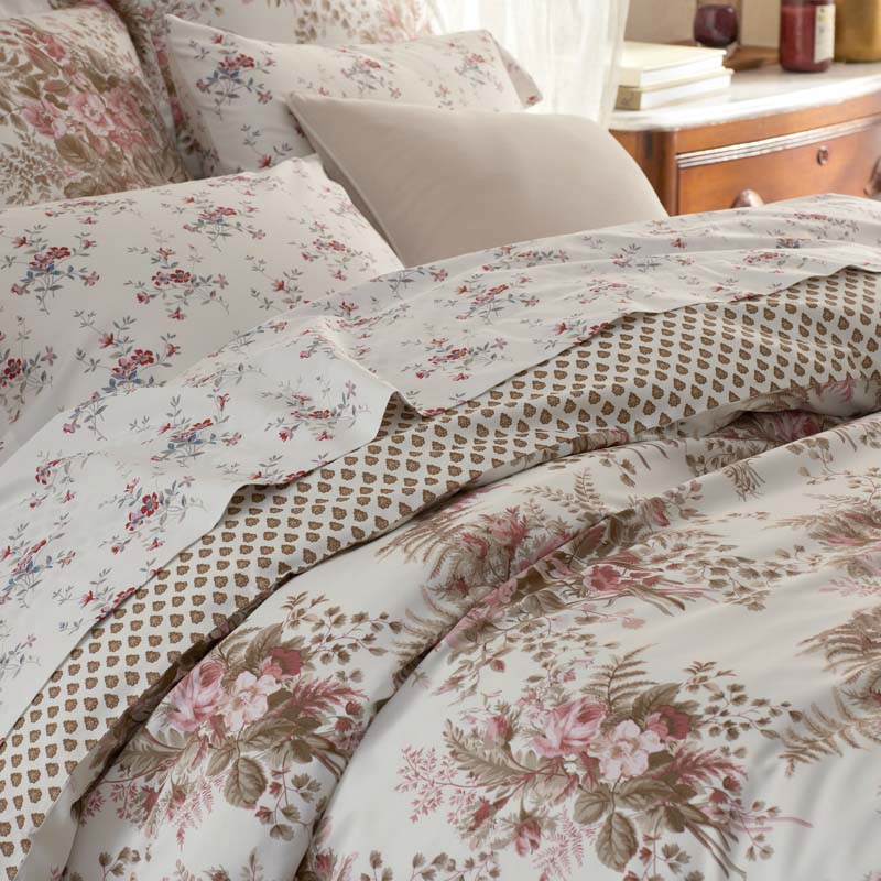 Antara Reversible Premium Smooth Sateen Sham - Blush, Euro