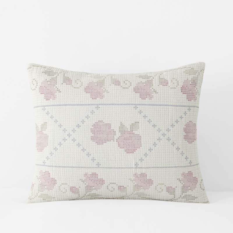 Fleur Sham - Cream, King