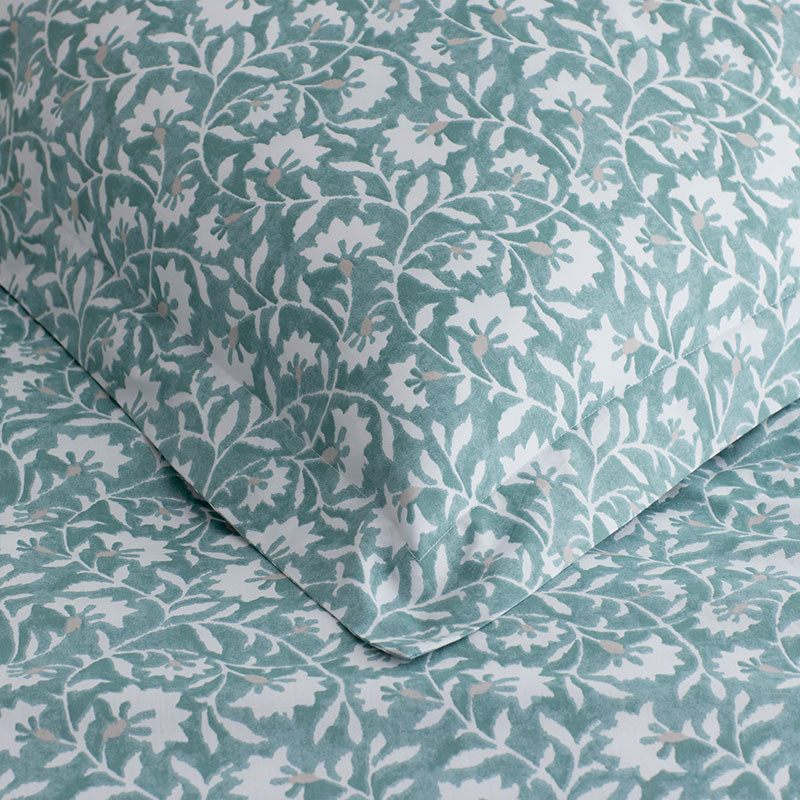 Ellary Classic Cool Cotton Percale Sham - Vine, King