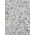Flora Flat Woven Outdoor Rug - Gray, 4' x 5' 10"