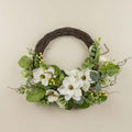 Cream Magnolia & Berry Wreath