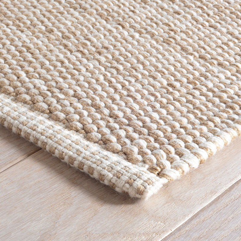 Pebble Handwoven Indoor/Outdoor Rug - Natural, 2' x 3'