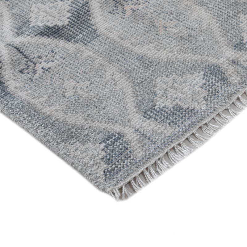 Hand Knotted Performance Rug - Blue, 2' 6" x 8' Runner