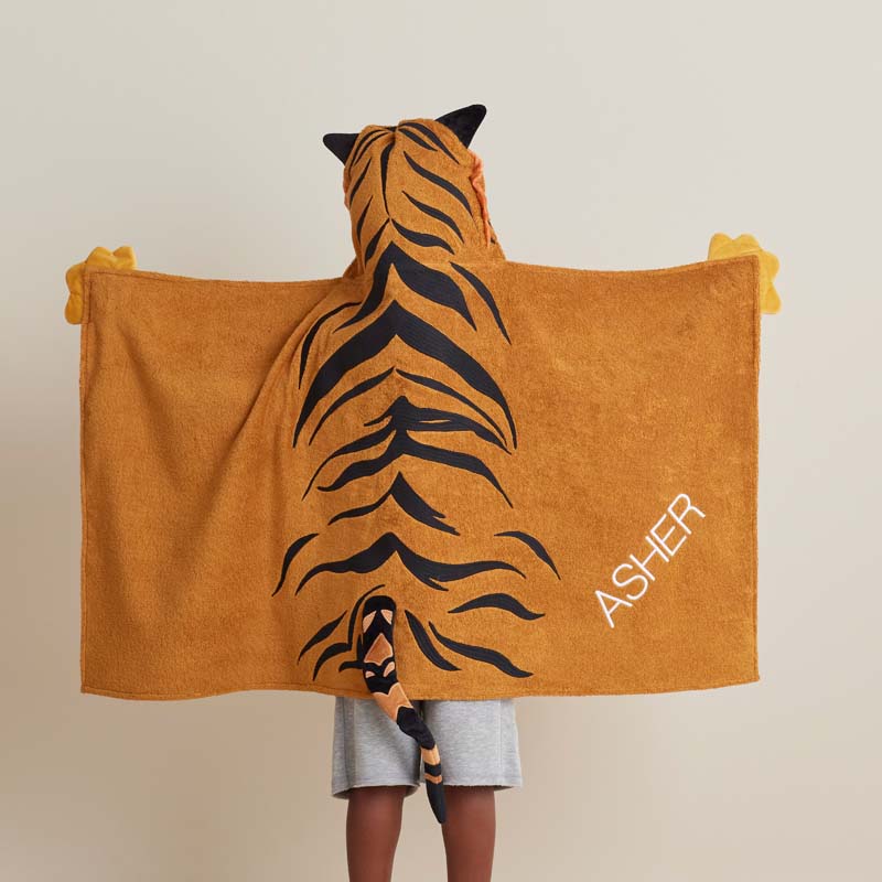 Hooded Towel - Roaring Tiger