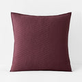 Voile Sham - Dusty Plum, Euro