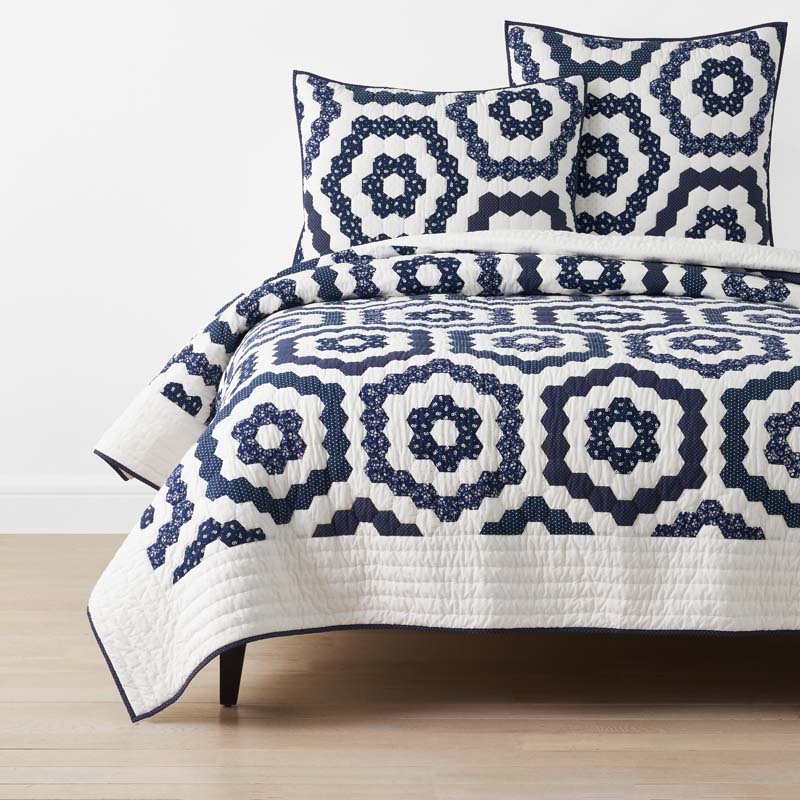 Gwenivere Quilt - Ivory, King/Cal. King