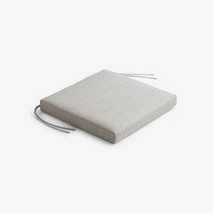 Replacement Knife Edge Chair Cushion - Silver, 18 in. x 18 in.