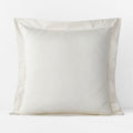 Premium Smooth Supima® Cotton Wrinkle-Free Sateen Sham - Ivory, Euro